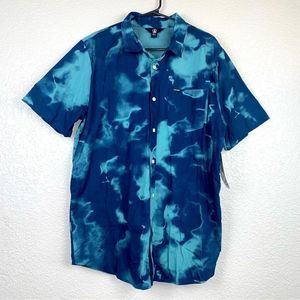 Volcom Empyre Mens Casual Button Down Shirts | Size XL